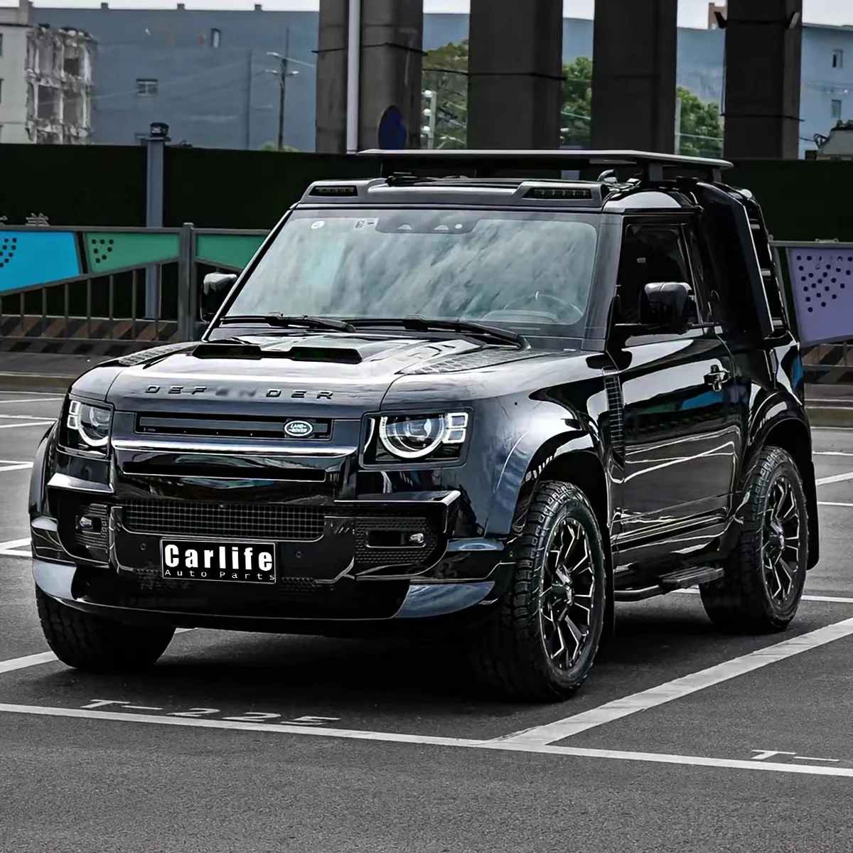 Consist of tire cover bumpers body kit for Land Rover Defender 90/110/130 2019+  alterated to 007.