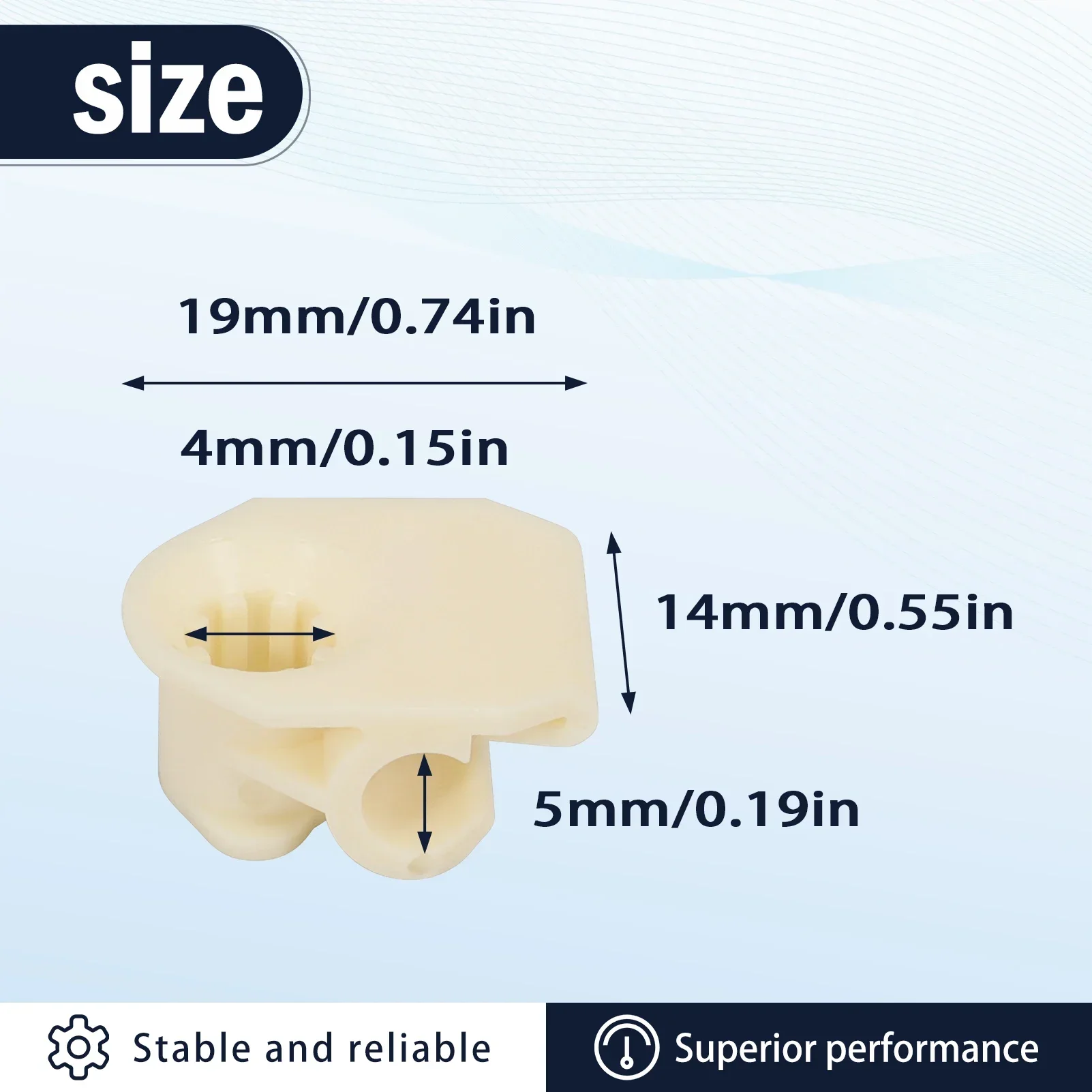 

Pack of 10 Car Oil Hose Holder and Plastic Attachment Clip 5Q0611797B Compatible with A1 Seat Golf Polo Tiguan Jetta Bora Lavida