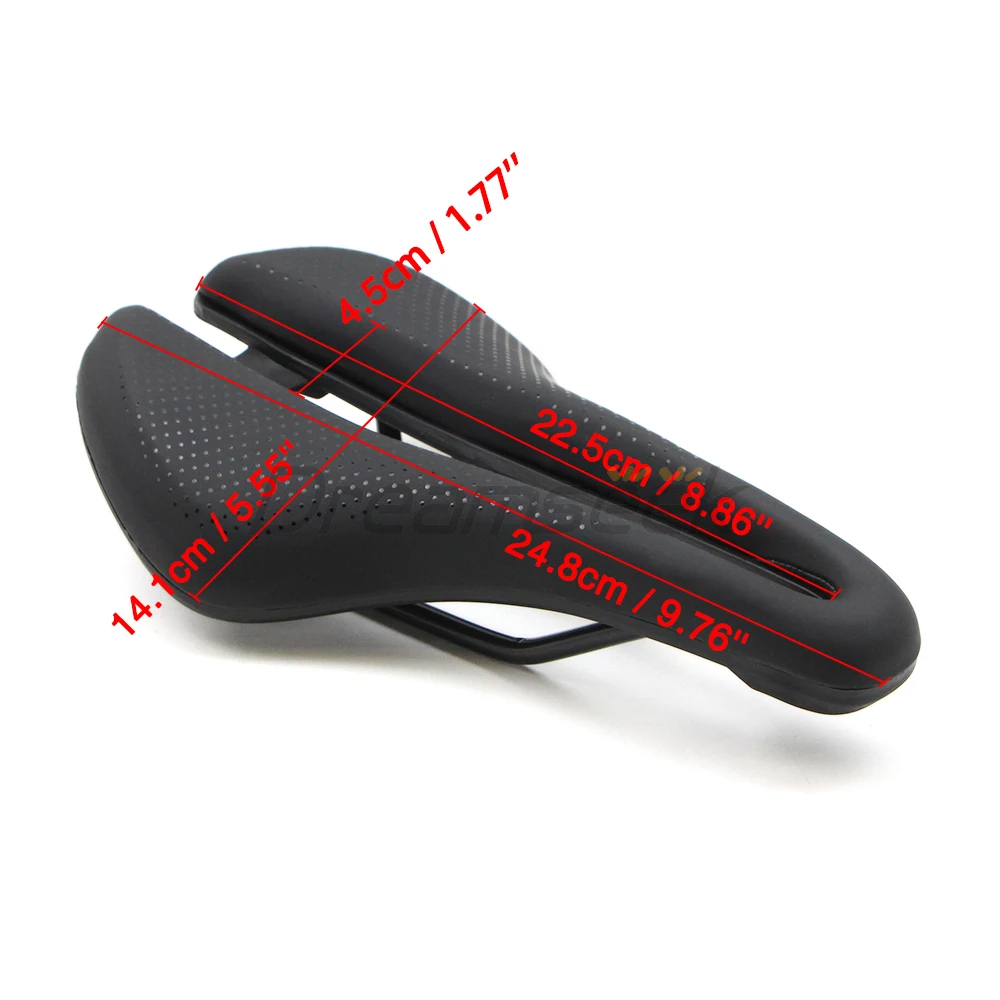 Comfort Bicycle Seat Hollow Ergonomic Saddle Breathable Cushion Comfortable Soft Pad MTB Mountain Road Folding Bike Accessory