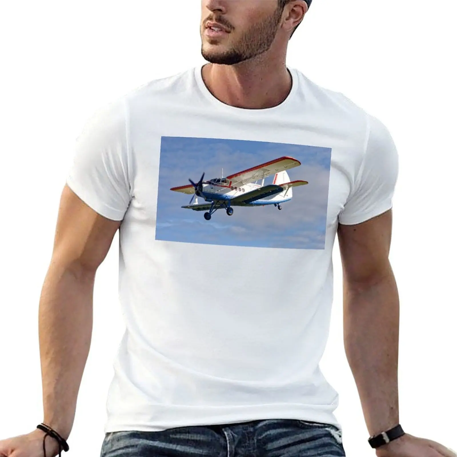 

Antonov AN2 T-Shirt t shirt men 100% cotton luxury brand man t shirt cotton T-Shirt