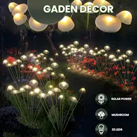 LED Solar Jellyfish Mushroom Lamp, Used for Outdoor Courtyard Landscape Decoration Lighting, Suitable for Lawns, Garden Terraces 5