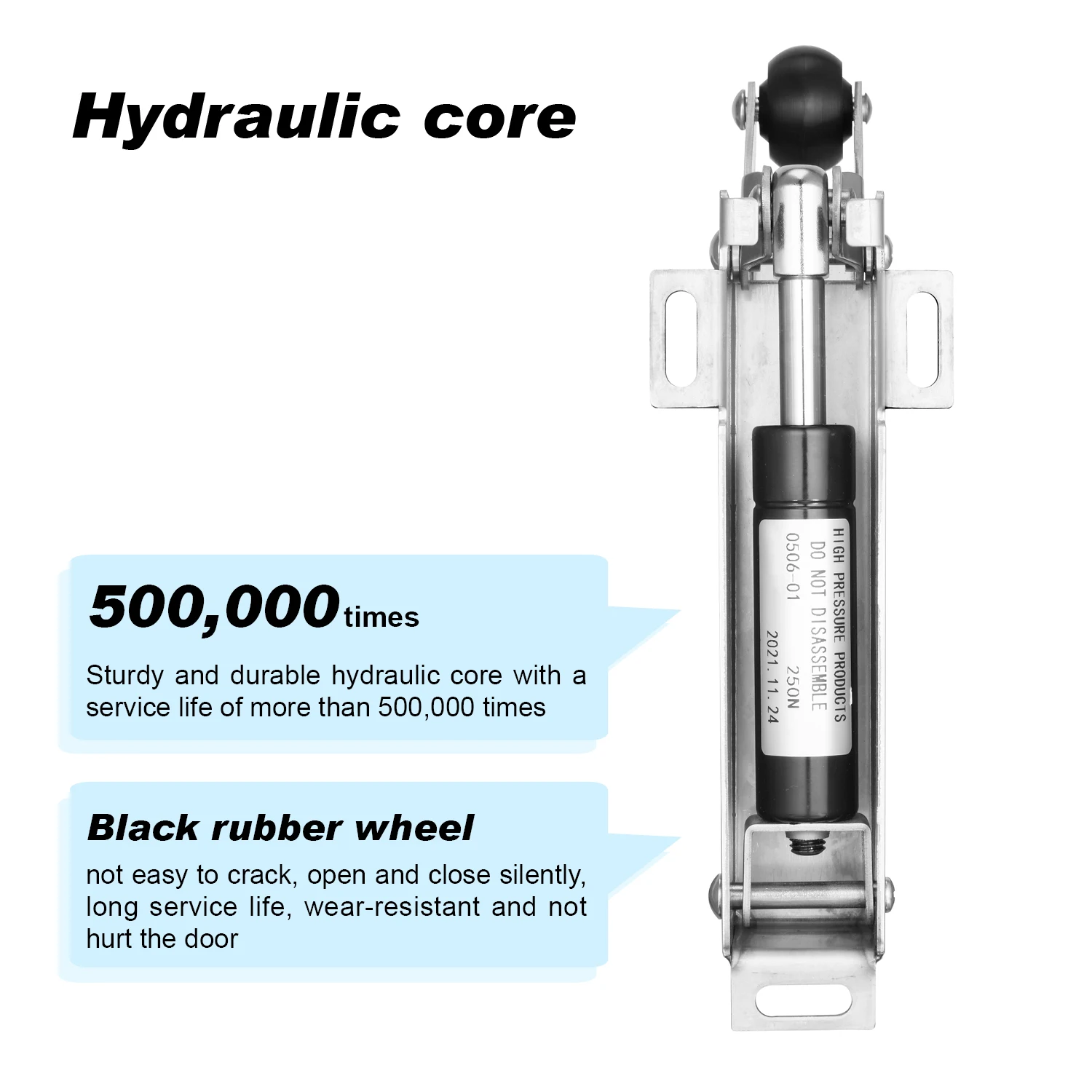 1094 hydrauliczny mechanizm zamykający drzwi, z regulowanym szerokim hakiem, łatwa instalacja, spłukiwanie do drzwi zamrażarki 3/4 Cal