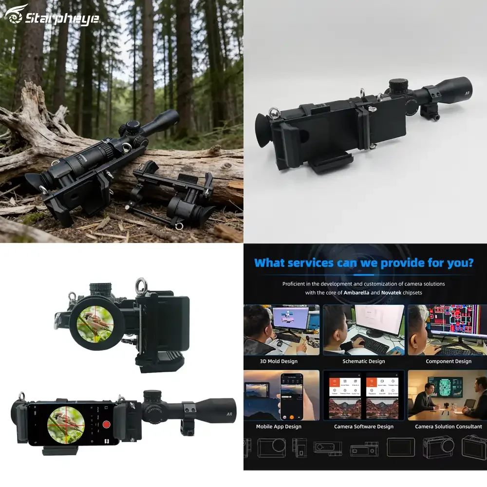 

Подставка Starpheye FIREFLY для боковой съемки, подходит для прицелов с диаметром 25,5/30/35 мм, аксессуары для экшн-камер