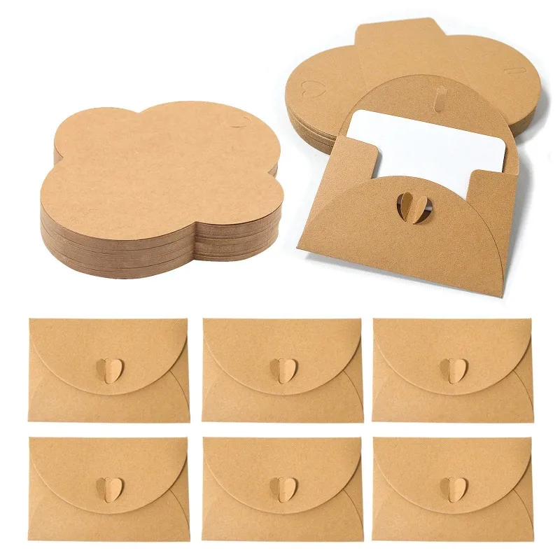 50Pcs Mini Envelope…