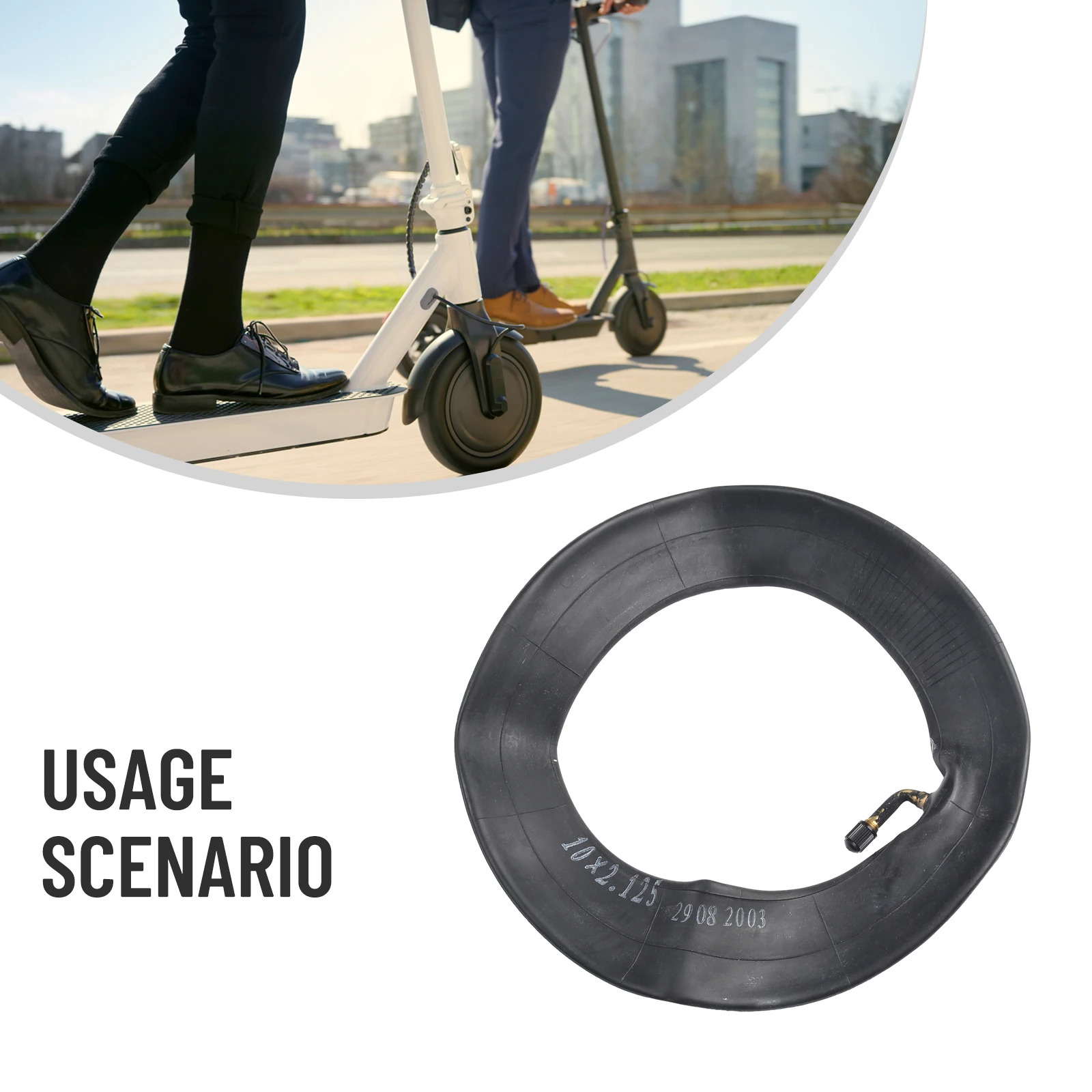

Шина для скутера, внутренняя трубка, резиновая балансирующая автомобильная шина, черный электрический скутер, спорт на открытом воздухе для Segway F20/F25/F30/F40