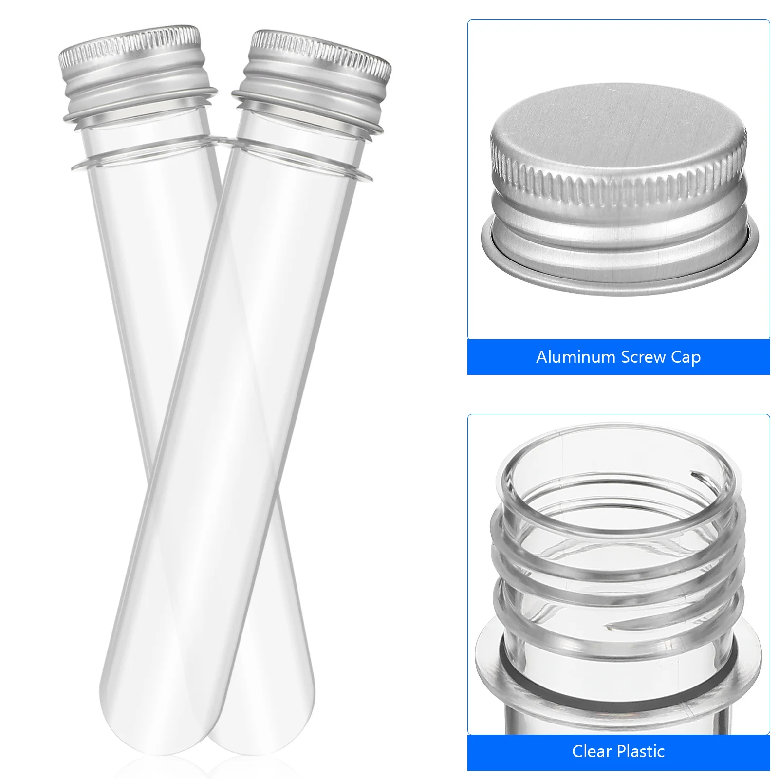 

1 Set Clear Plastic Storage Kit With Cleaning Brushes For Beads Diamond Dots Sequins Needles Pet Sample Tubes Sealing Test Tubes