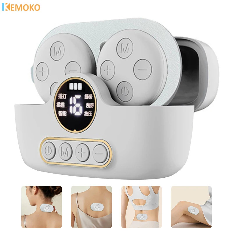 

Mini Pulse Cervical Body Massager Portable Neck Shoulder Waist Body Physiotherapy Compact Deep Tissue Relaxation With Control