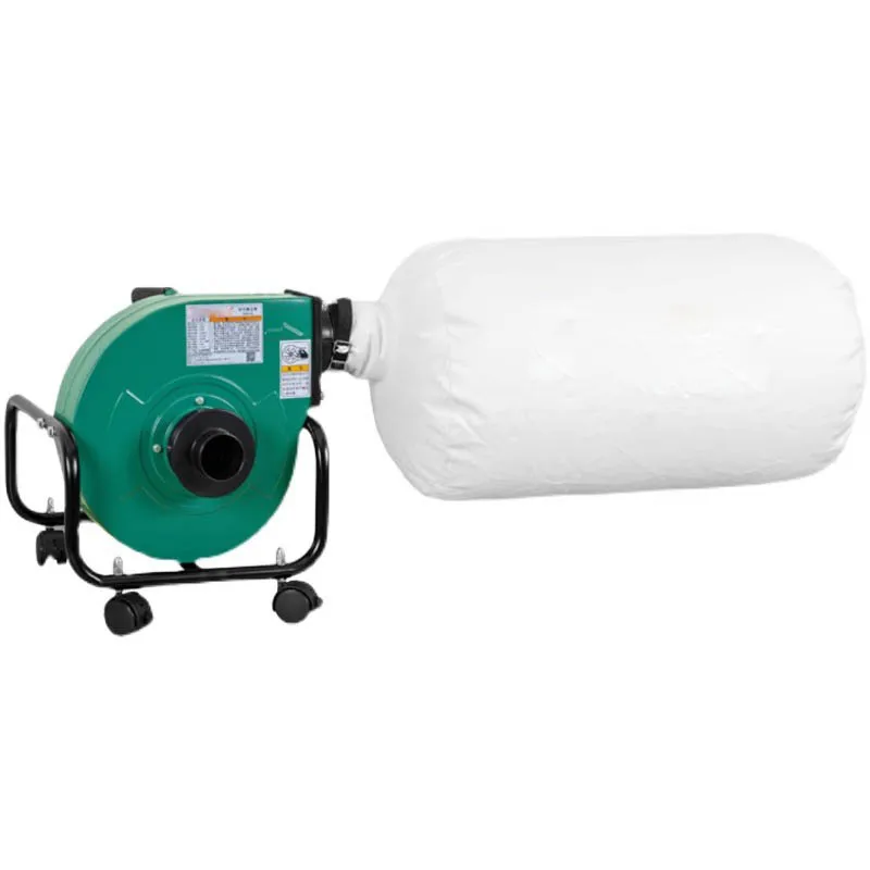 H0076 750W Mobile Woodworking Dust Collector Portable Dust Extractor for Woodworking Workshop Dust Removal