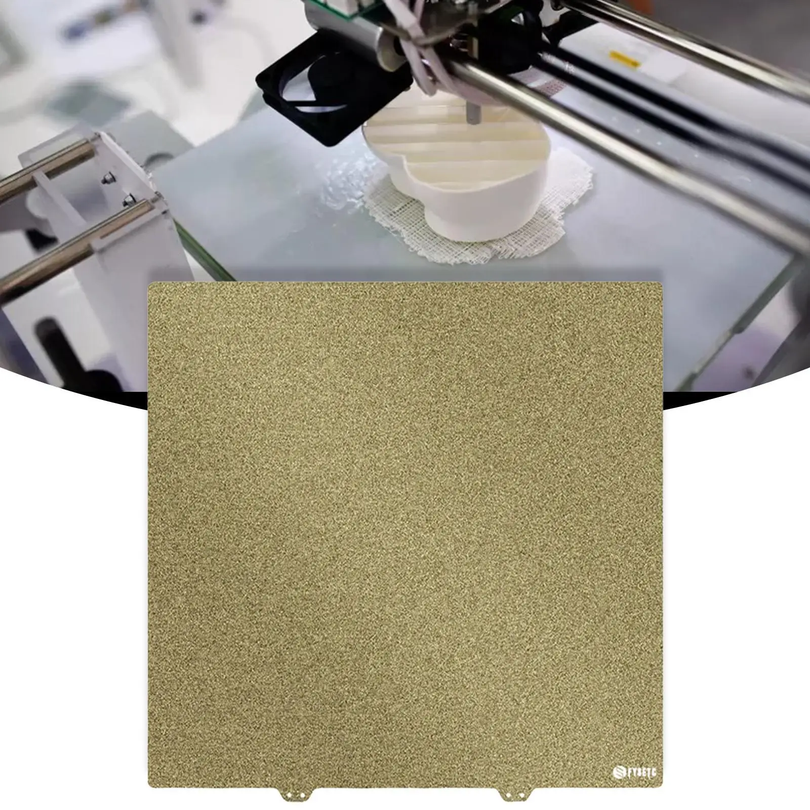 Pei Spring Steel Sheet Plate 377x370mm for Ender 5 Plus With Magnetic Sheet