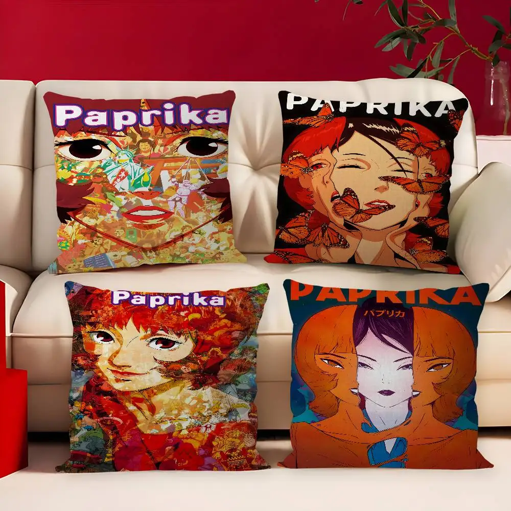 

Classic Japan Movies Paprika Personalized Pillow Cover Kids Bedroom Wild Party Decor Pillowcase kid Birthday shower Gift