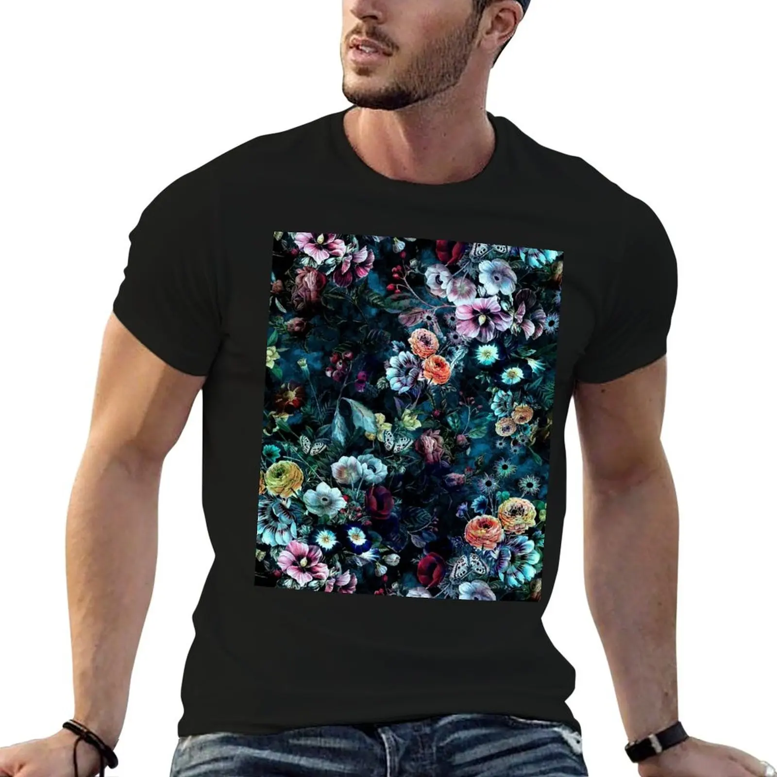 

Night Garden T-Shirt street wear essential t shirt anime stuff t shirt men