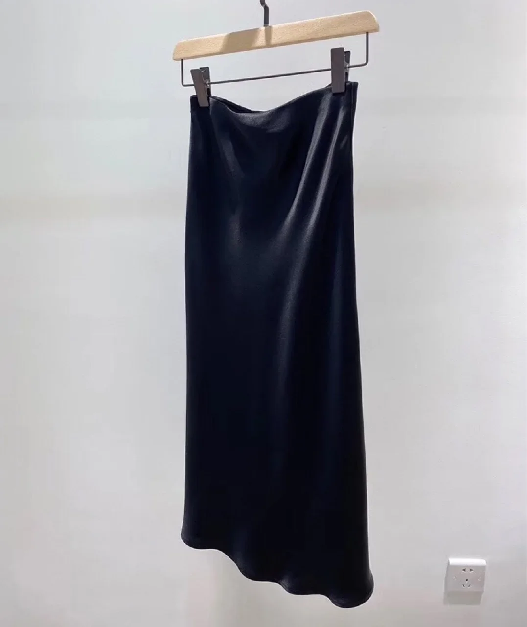 new optical blend elastic waist medium length acetic acid skirt multicolor acetic acid skirt