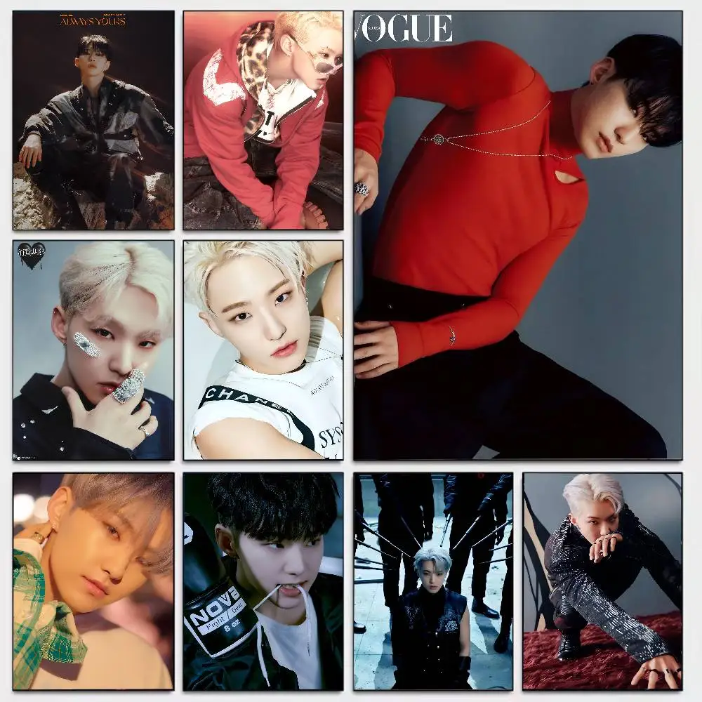 Kpop Hoshi Poster Art With Prints Home Bedroom Living Room Decoration Gift