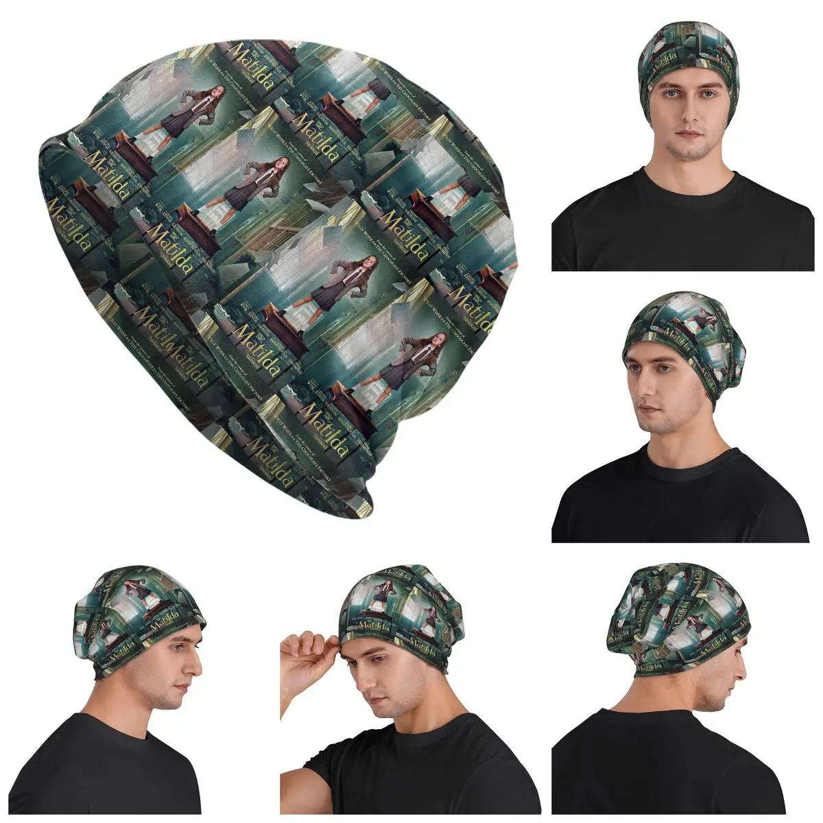 Roald Dahls Matilda The Musical Movie 2022 Skullies Beanies Hats Warm Autumn Winter Cap Knitted Bonnet Caps for Men Women Adult