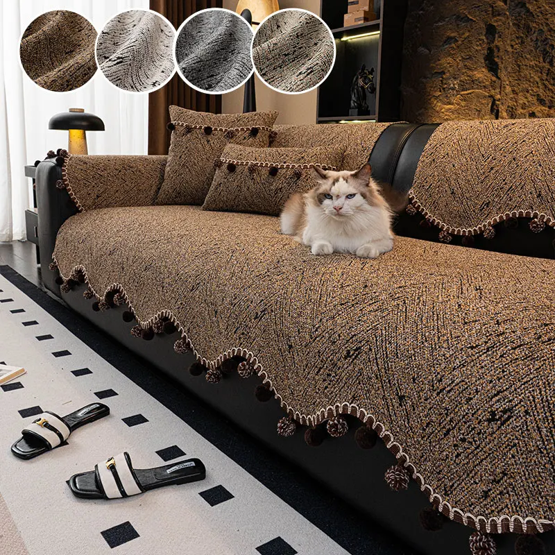 1PC-Alien sofa cushion, plush ball decoration, suitable for retro style living rooms and cottages, Pet Friendly, Easy to Clean