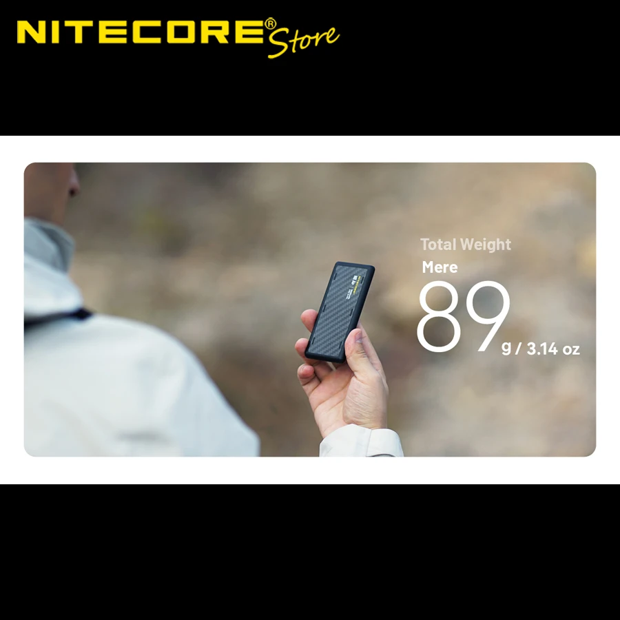 NITECORE NB Air Portable Waterproof Mobile Charger 4900mAh Durable Reliable Power Bank Competition-Grade Energy Bar - view 3