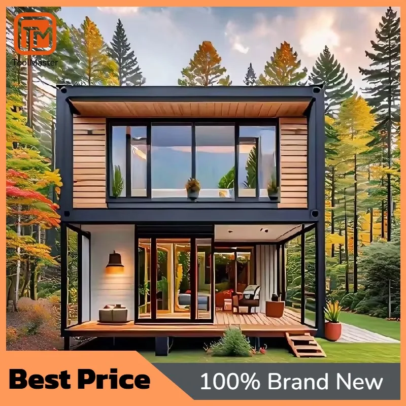 【Hot Sale】Quick Installation 20ft Expandable Prefabricated Container Houses Standard Practical Mobile Foldable House