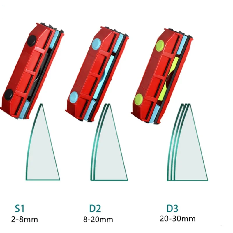 Magnetic Window Cleaner Double-Sided Window Cleaning Glass Wiper Cleaning Tool For High-Rise Home Car Double Glazed Windows