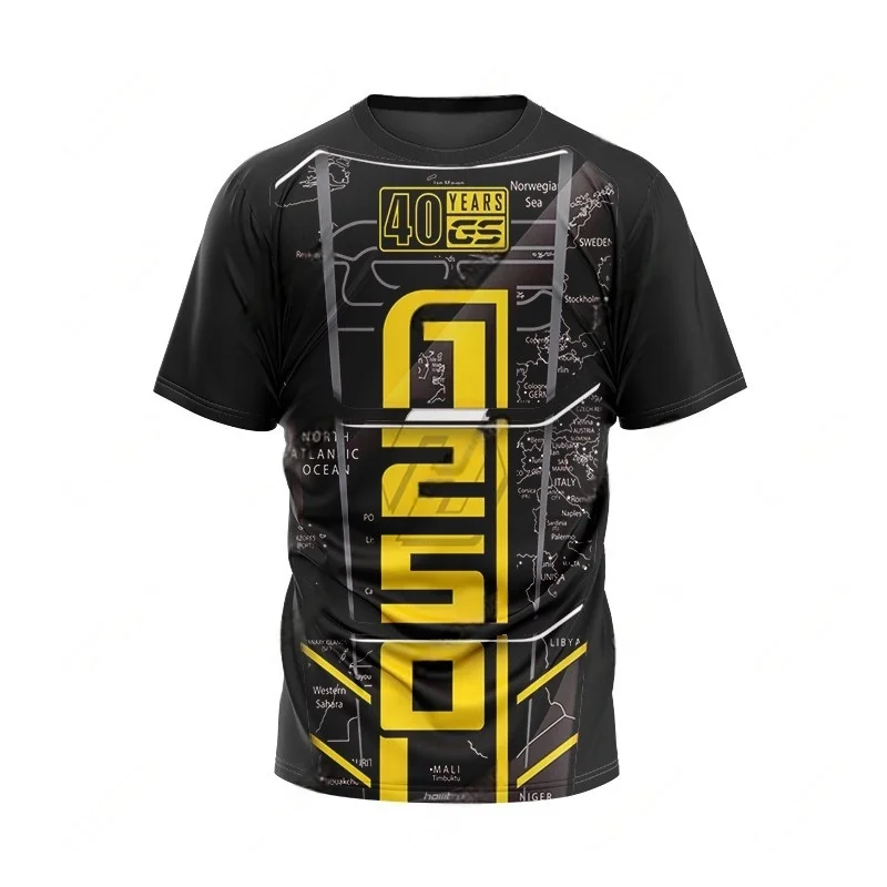 

Suitable for BMW R1250GS_ Motorcycle T-shirt Summer Short Sleeved Outdoor Sportswear