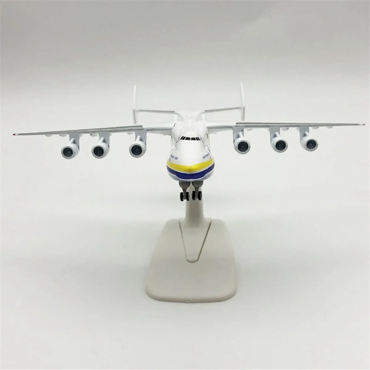 Neue Metalllegierung Antonov An-225 Mriya Flugzeugmodell im Maßstab 1:400 Replika-Modellflugzeugspielzeug zum Sammeln