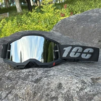 100 lunettes de Moto hommes lunettes de Motocross casque MX Moto Dirt Bike ATV Ski Sports de plein air verre Scooter Googles masque cyclisme 1