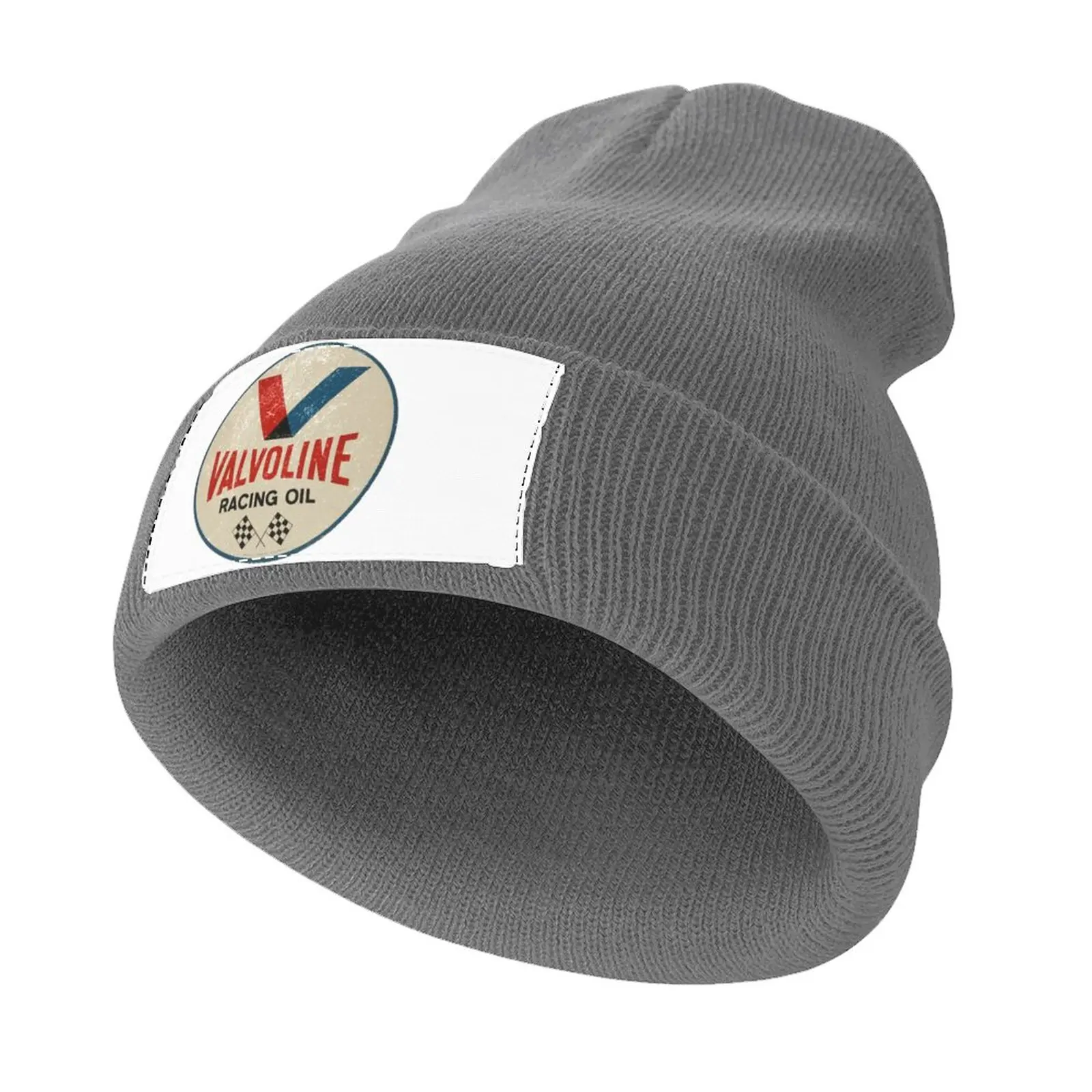 Valvoline Racing Sign Knitted Hat Wild Ball Hat sun hat |-F-| Vintage Men's Cap Women's