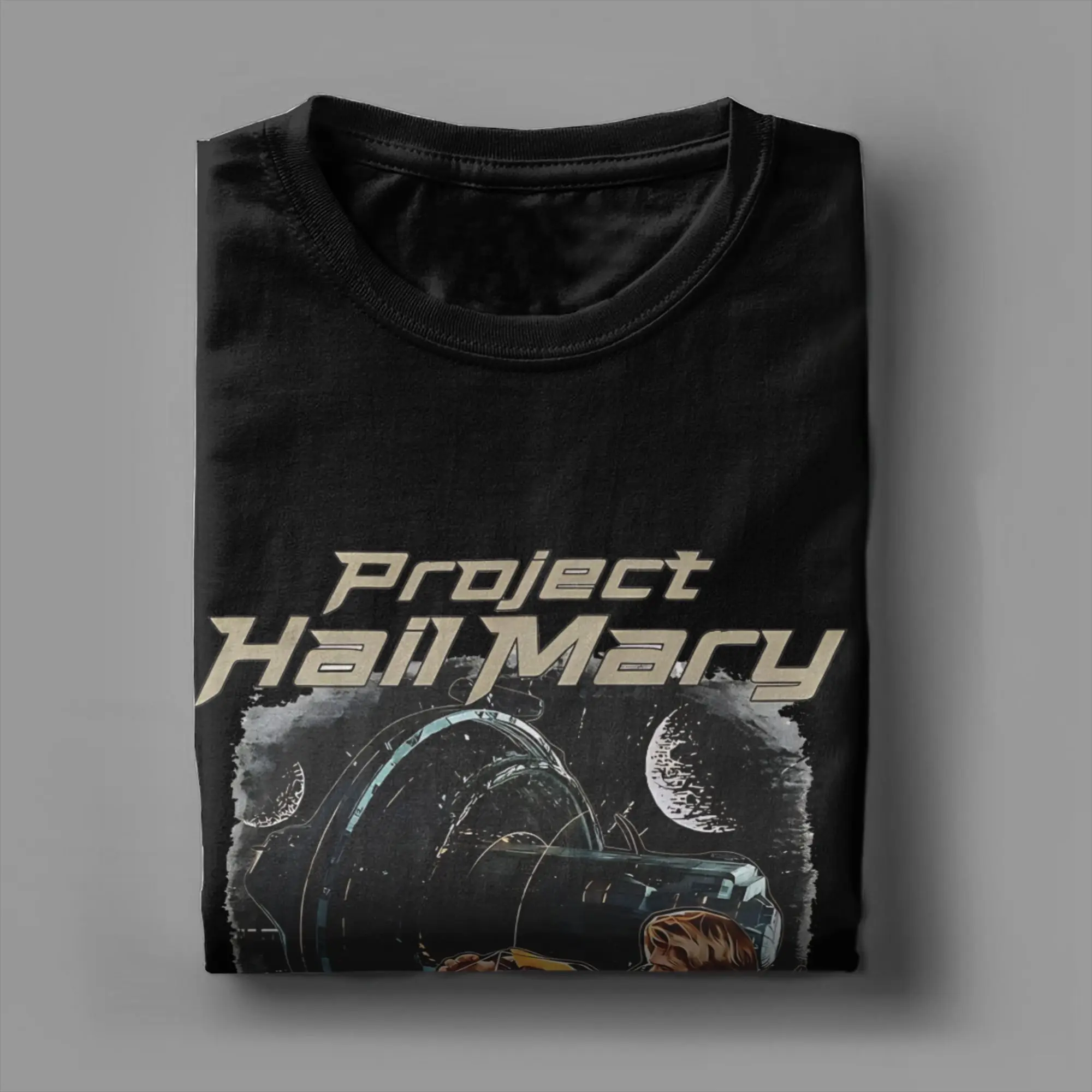 Project Hail Mary Mission Space Survival T-Shirt Harajuku T Shirts Short Sleeve Tops Summer 100% Cotton Plus Size 5XL Clothes