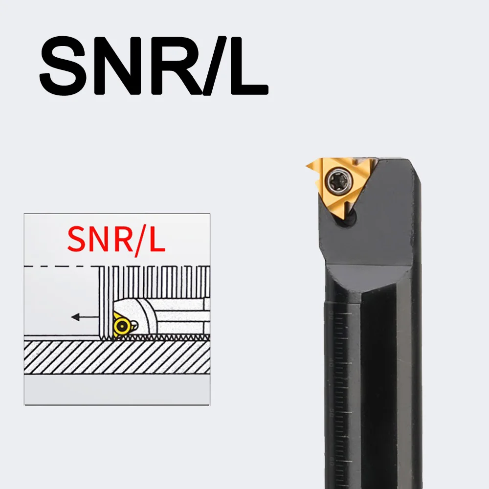 SNR0007H08 SNR0008 SNR0010K11 SNL0013M16 Internal Thread Turning Tools SER SEL Slotting Shank CNC Center Machining Lathe Holder