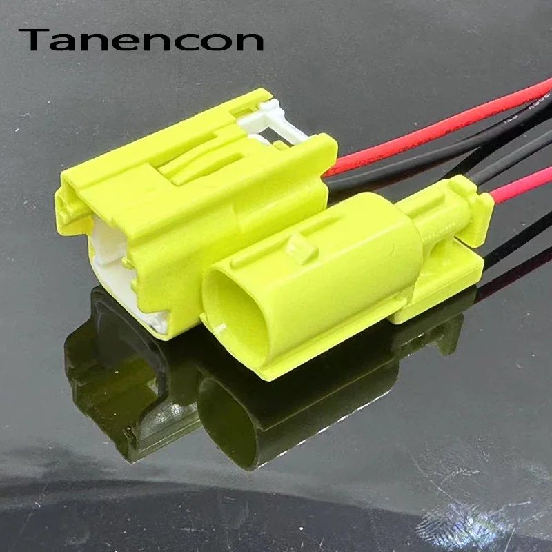 1 Set 2 Pin Car Waterproof Wire Connector Plug Car Male and Female Sensor Connectors for Toyota Lexus 90980-12698