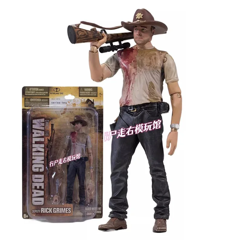 In Stock 5-inch Action Figure Rick Grimes Movie Star Toy Model Collection Gift