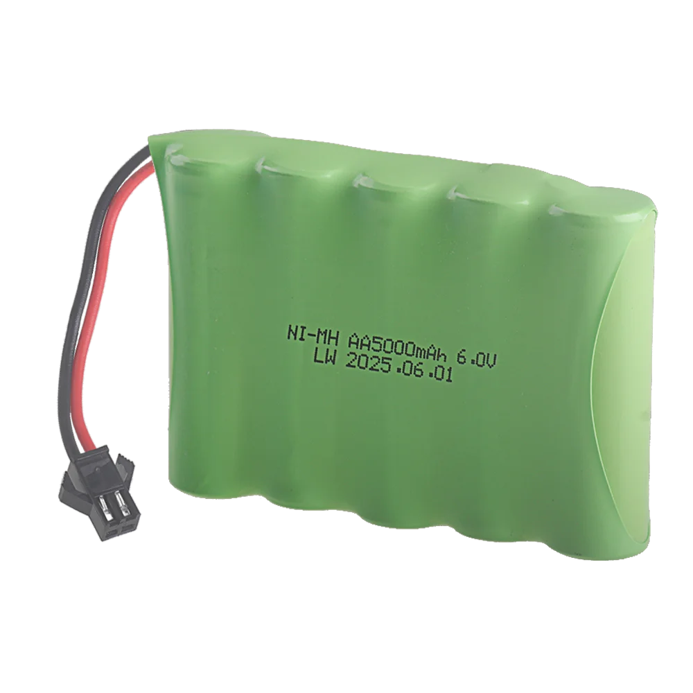 5000mAh Ni-MH 6V Rechargeable Battery Pack With SM Plug For Rc toy Car Tank Train Robot Boat AA Nimh 6v 2400mah Battery