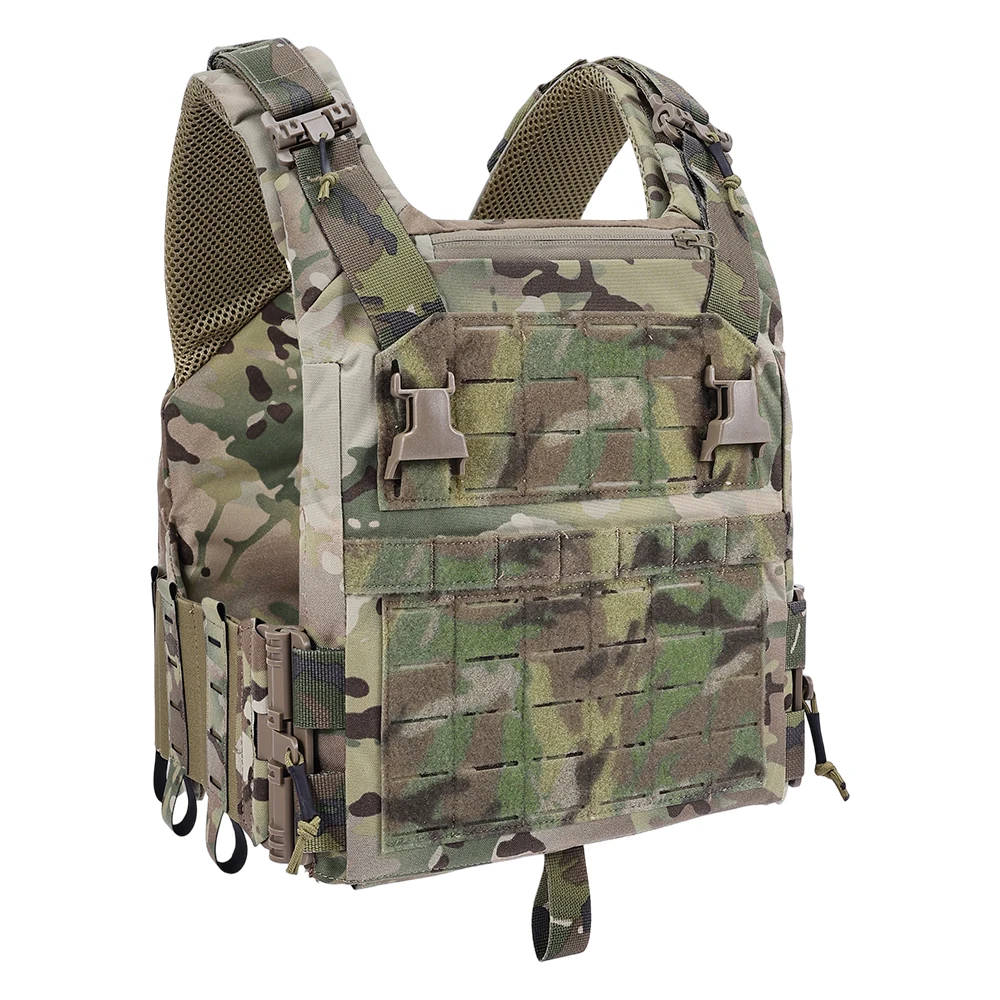 New Quick Release Tactical Vest MOLLE Waterproof and Wear resistant Protective Vest Training Vest Airsoft Hunting Gear
