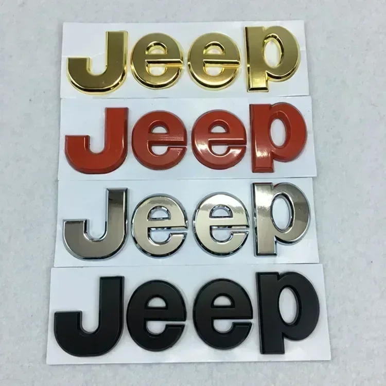 

Car Front Emblem Badge Rear for JEEP Wrangler Cherokee Compass Grand Cherokee Patriot Liberty Renegade Auto Accessories
