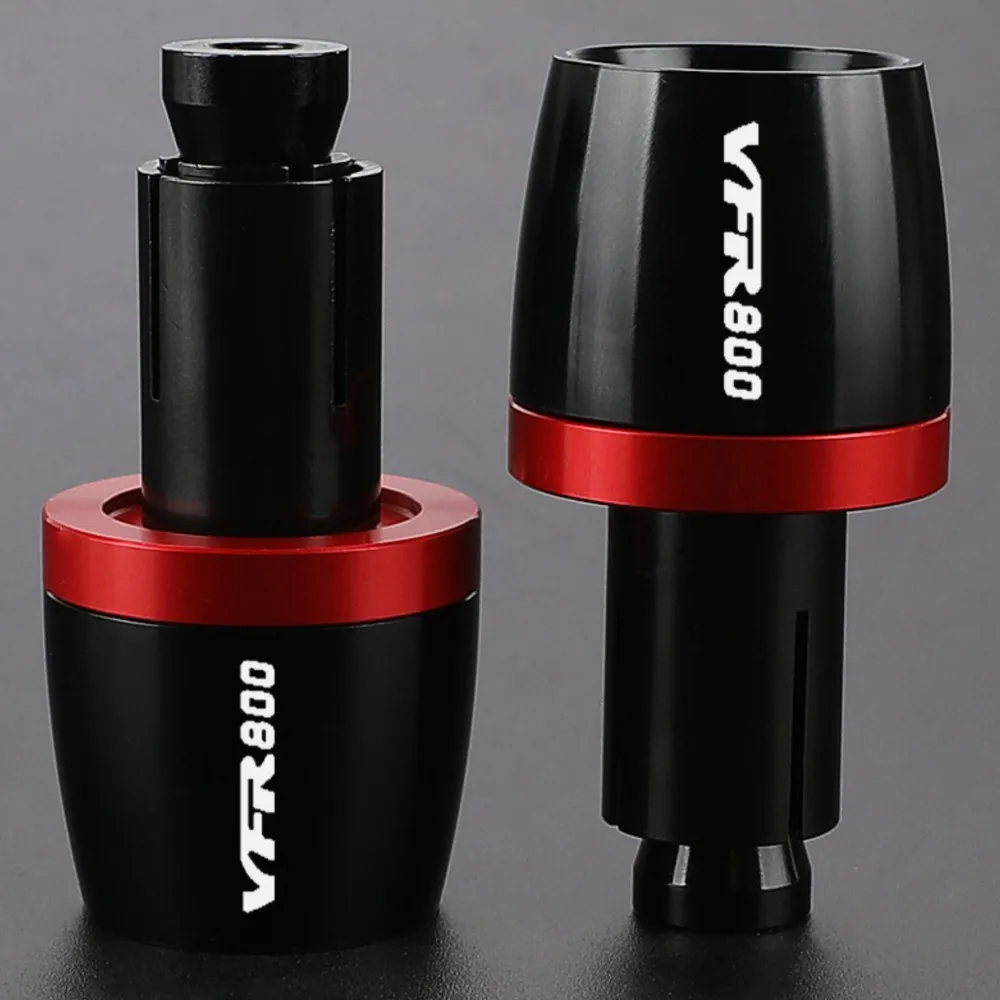 

Universal 7/8'' 22MM For HONDA VFR800 VFR 800 1998-2017 2016 2015 2014 2013 Handle Bar End Hand Grip Handlebar ends Plug 2012