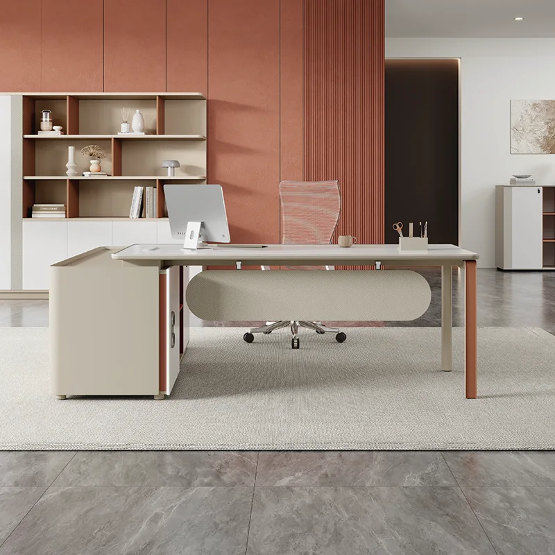 

# Современный роскошный модульный офисный стол-трансформер с местом для хранения для коммерческого использования