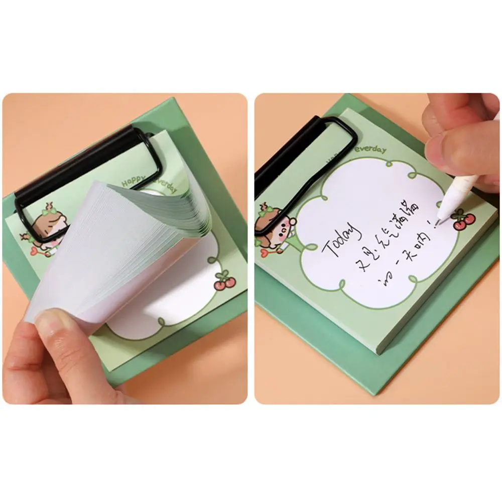 Sticky Notes Memo Pads com área de transferência, Escrevendo Pads, Papelaria Office, Message Note, Work Planner Stickers
