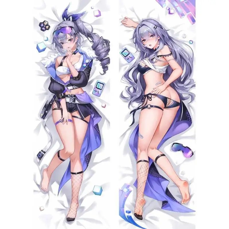 다키마쿠라 애니메이션 힉 베개 케이스 Honkai Star Rail Firefly Sier Wolf 바디 베개 커버