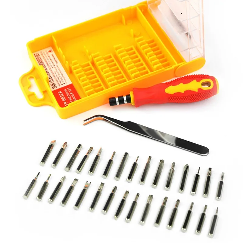 32-in-1 Multi-Function Combination Screwdriver, Precision Repair Tool for Mobile Phones, Laptops and Eyeglasses