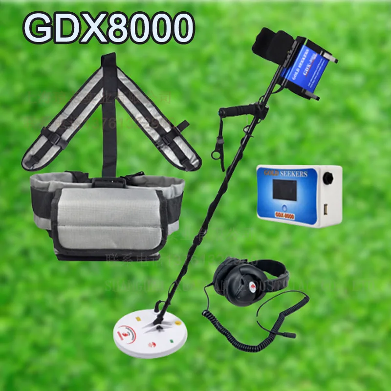 GPX8000 Gold metal detector sand gold outdoor field treasure detectorunderground hand 10 meter depth  detector de metales