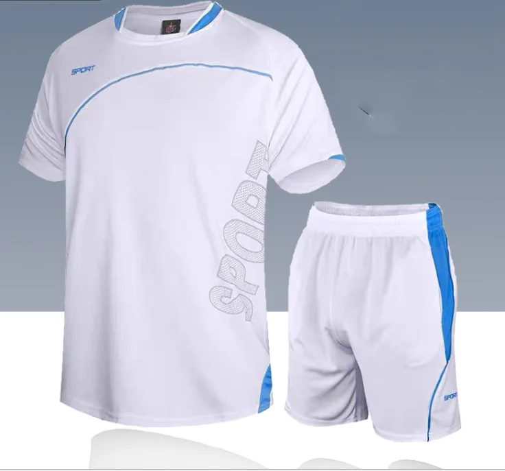

2025 Summer New Training Clothes for Men and Women Outdoor Sports Comfortable Thin 3D Printed Quick Drying Breathable Shorts Set