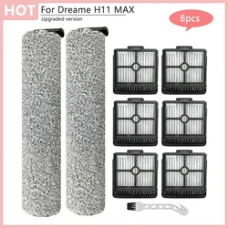 Replacement Roller Brushes Hepa Filter Interior Parts For Dreame H11 Max H11 Products Robot Vacuum Cleaner Home Accessories