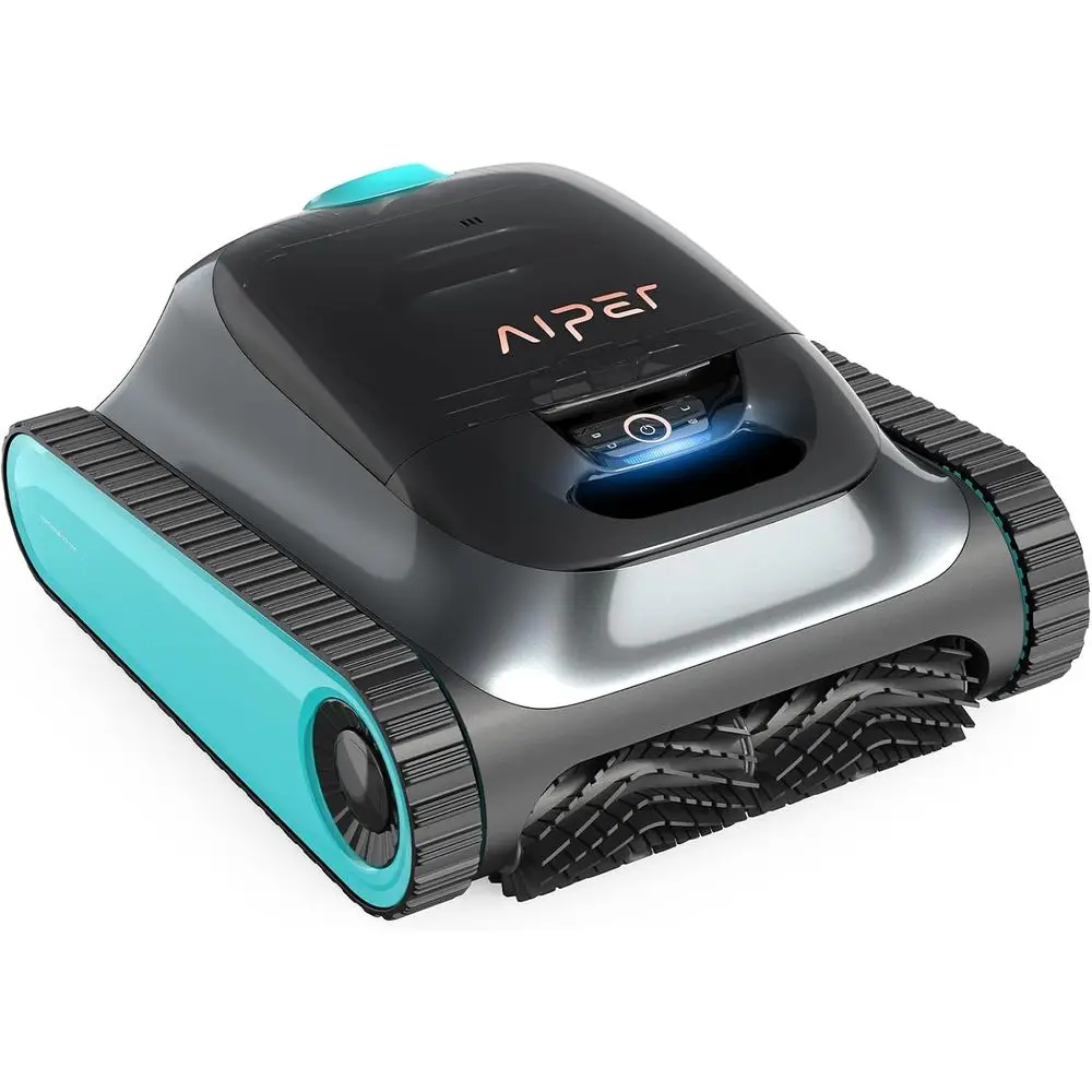 

Pool Vacuum with Smart Navigation for Wall & Waterline Cleaning, Suitable for All Pool Types (Renewed)