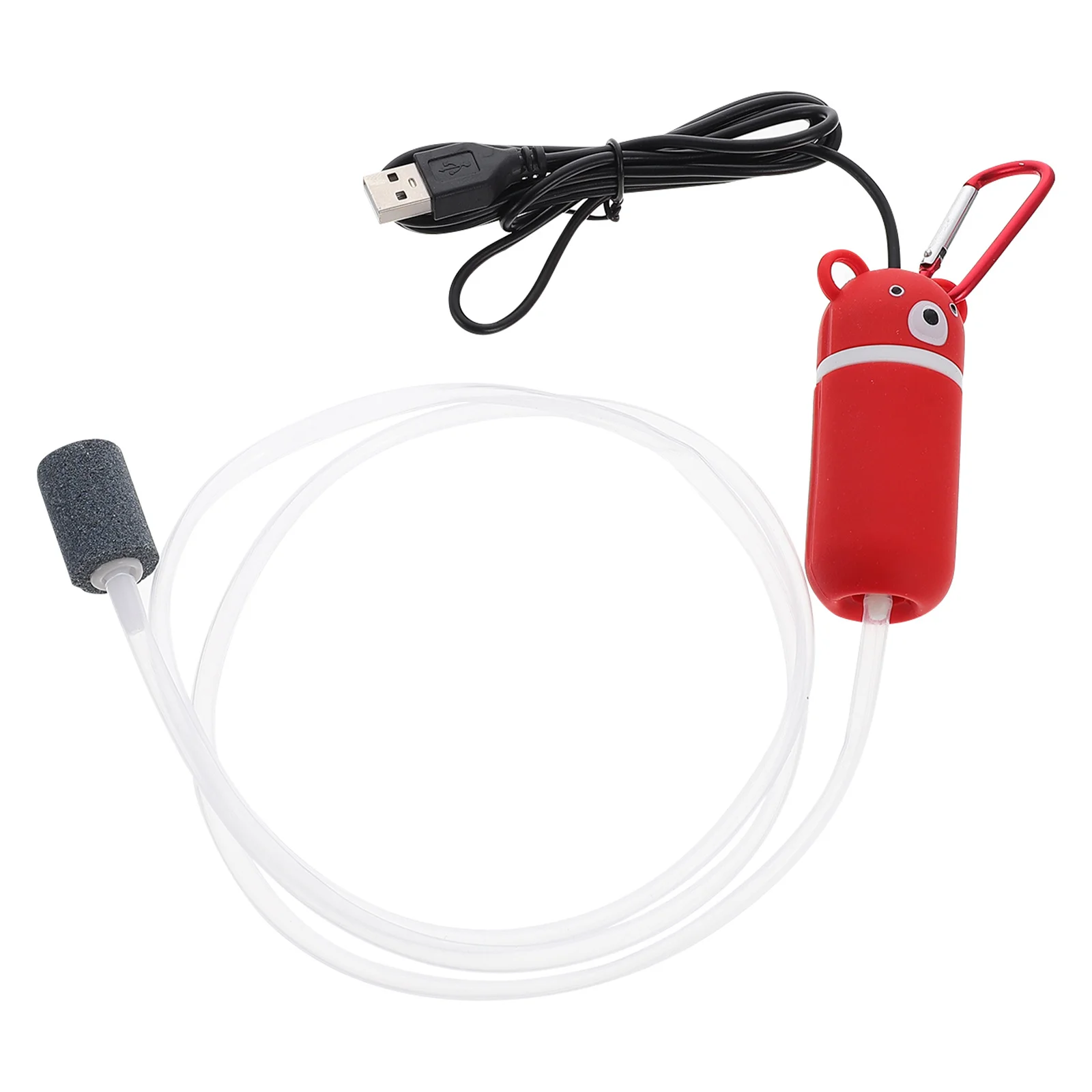 1 مجموعة المدمجة USB حوض السمك مضخة أكسجين مهوية الهواء الصغيرة المحمولة خزان الأسماك مضخة هواء البلاستيك الأكسجين أداة للمنزل حوض السمك #3