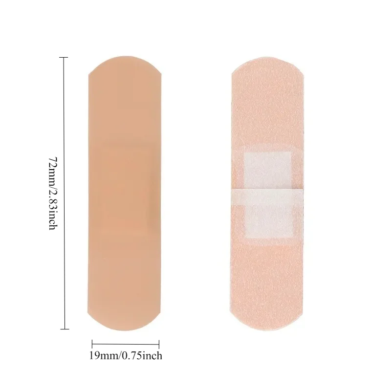 50/100PCS Breathable Band Aid Waterproof Bandage First Aid Wound Dressing Medical Tape Wound Plaster Emergency Kits Bandaids