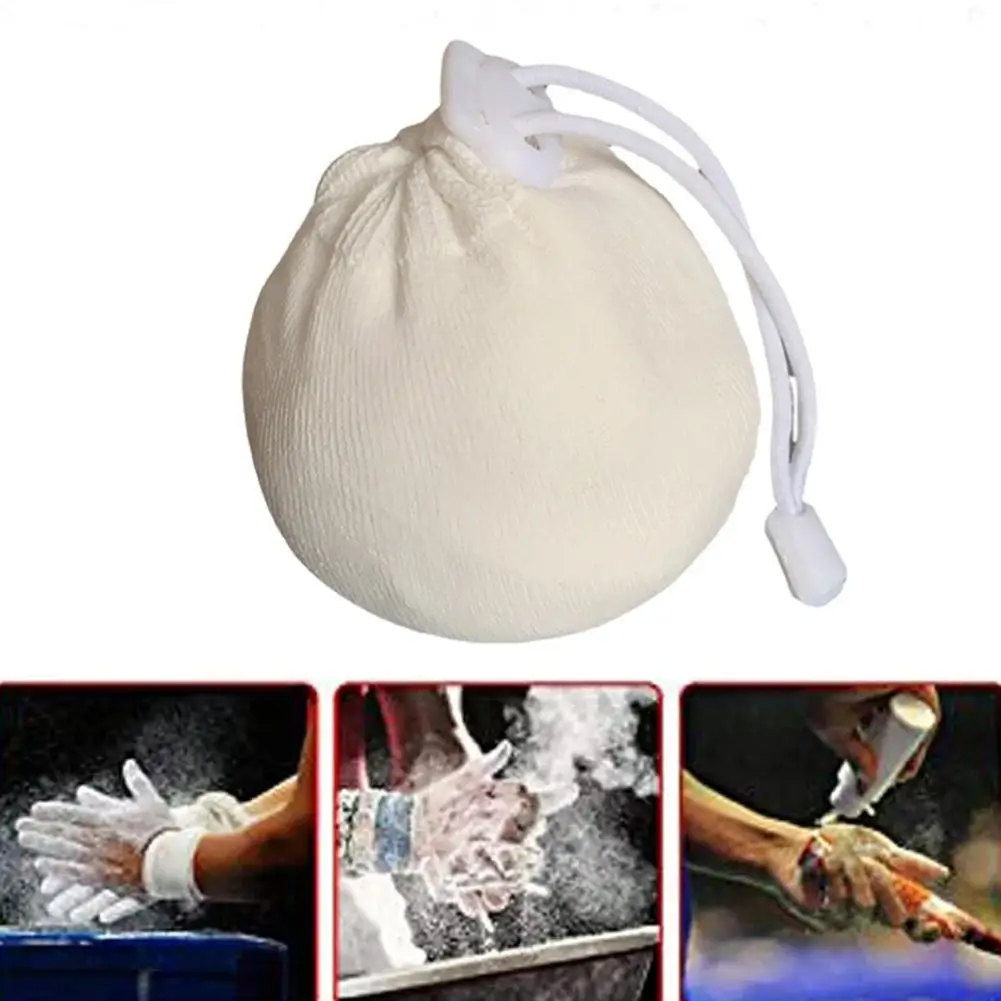 56g Sports Fitness Anti Slip Chalk Magnesium Powder For Climbing Weightlifting Non-slip Dry Hand Powder Sport Powder Ball