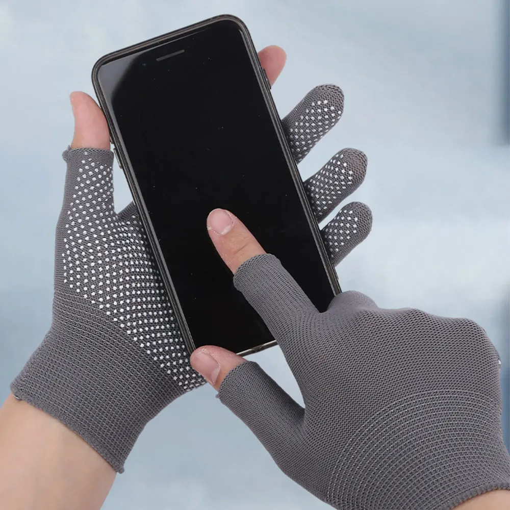 

12 Pairs Elastic Anti-slip Riding Gloves Touchscreen Breathable Motorcycle Mitten Lightweight Thin Cycling Gloves Men Women