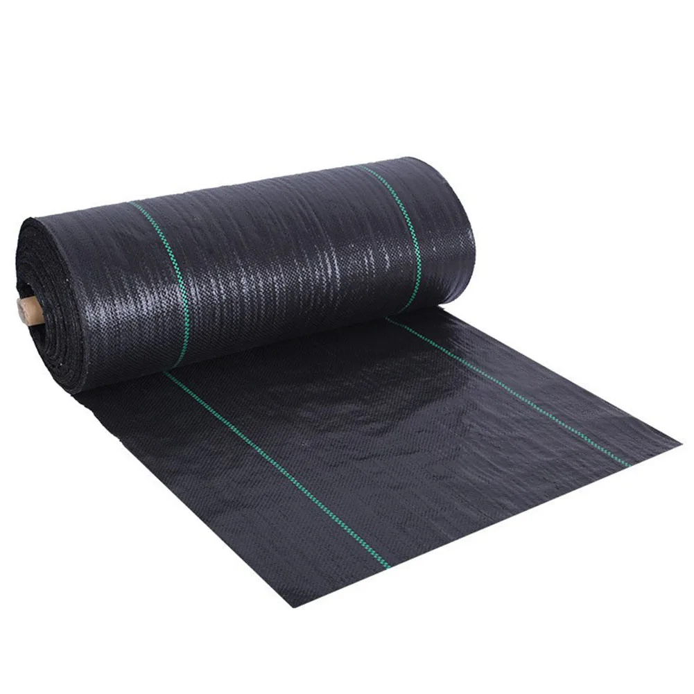 Grass Suppression Ground Cover Fabric 3 ft x 50 ft or 4 ft x 50 ft PE Material for Consistent Landscape Management