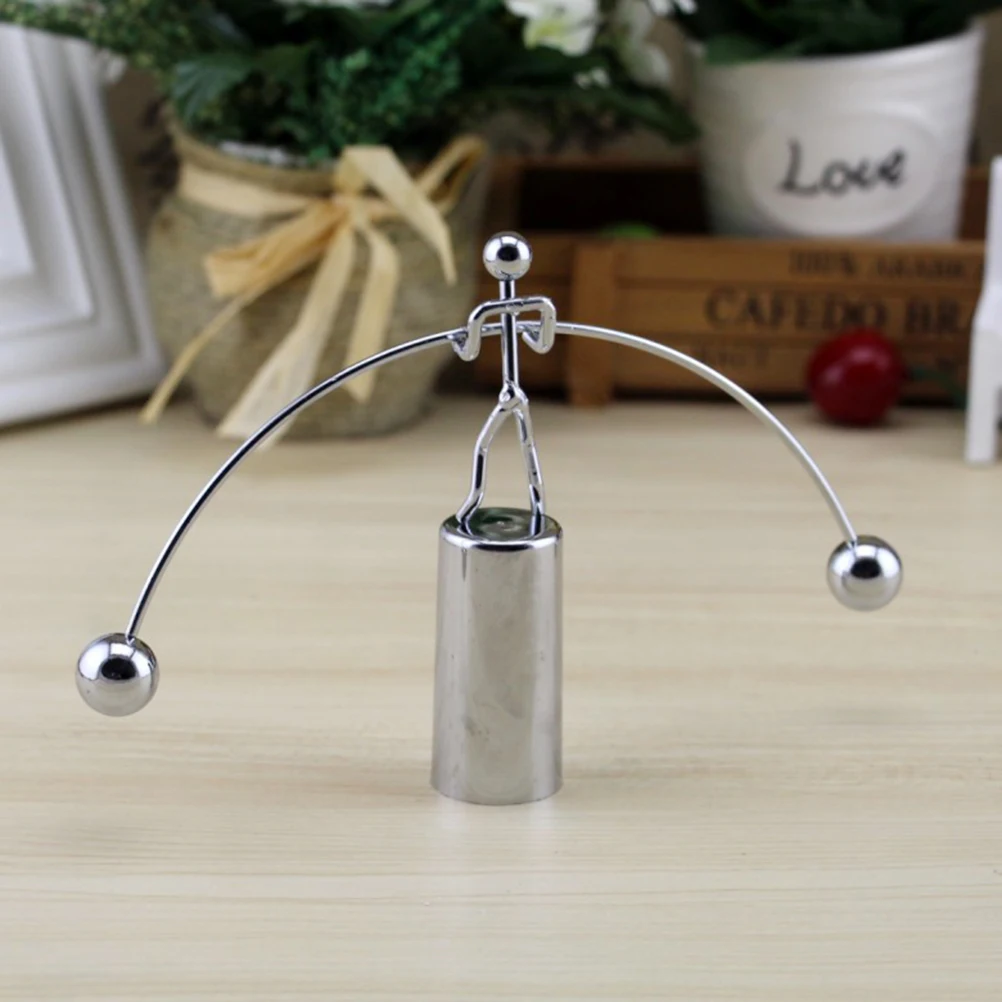 

Balance Small Rotate Balance Ornament For Home Bar Party Decor Stainless Steel Pendant Desk