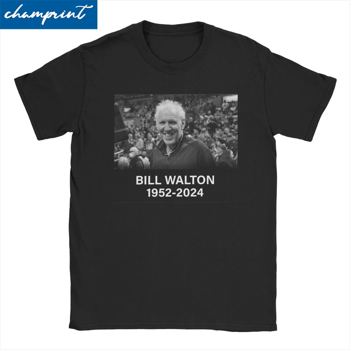 Remembering Bill Walton Men Women T Shirts Basketball Awesome Tees Short Sleeve Round Collar T-Shirt Cotton Gift Idea Clothes