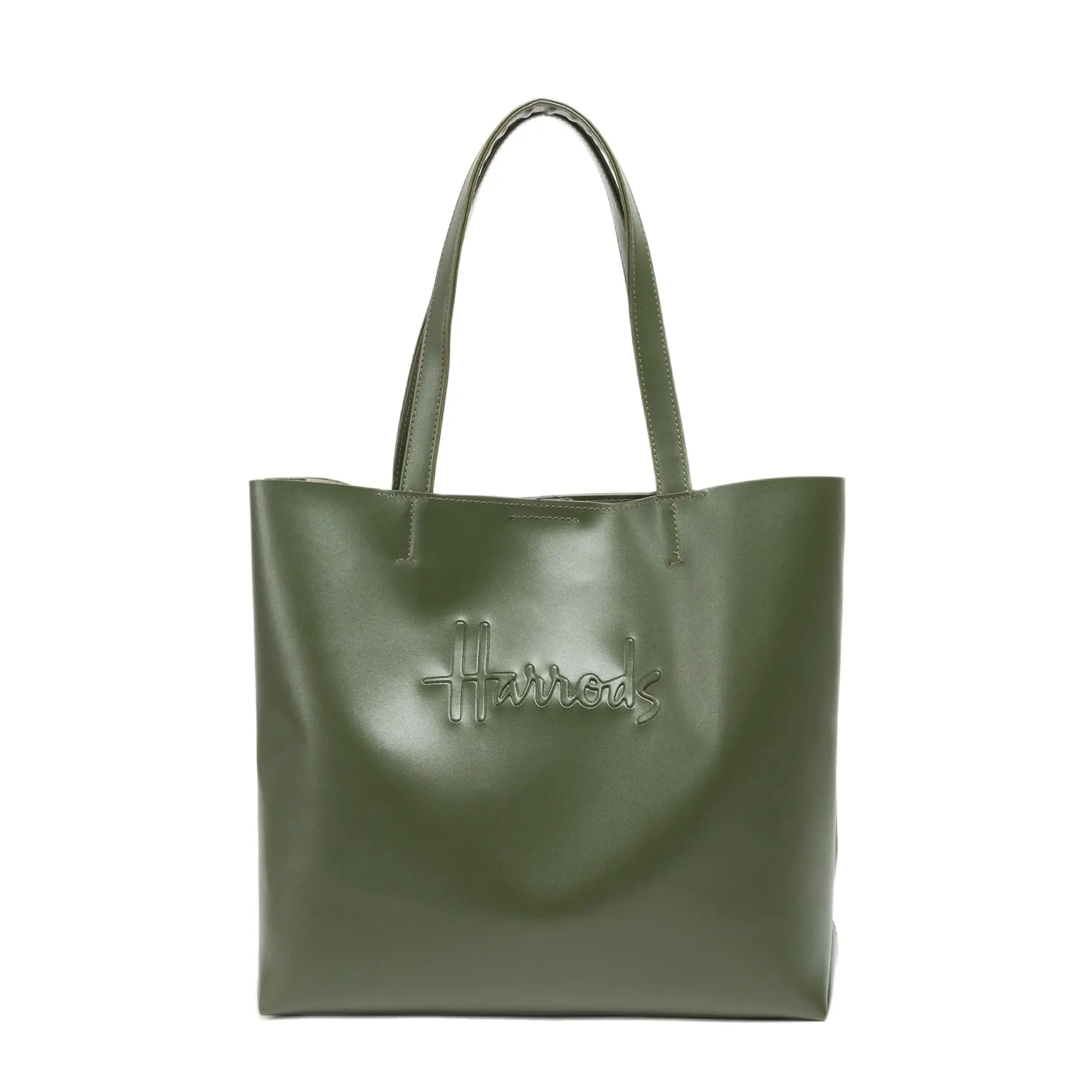 High Quality PU Leather Tote Handbag Unisex Button Closure Women Shopper Bag Large Capcity Simple Student Bookbag Fashion Purse